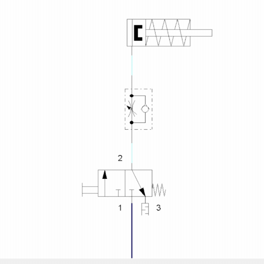 Diagrama de funcionamento da Reguladora de Vazão